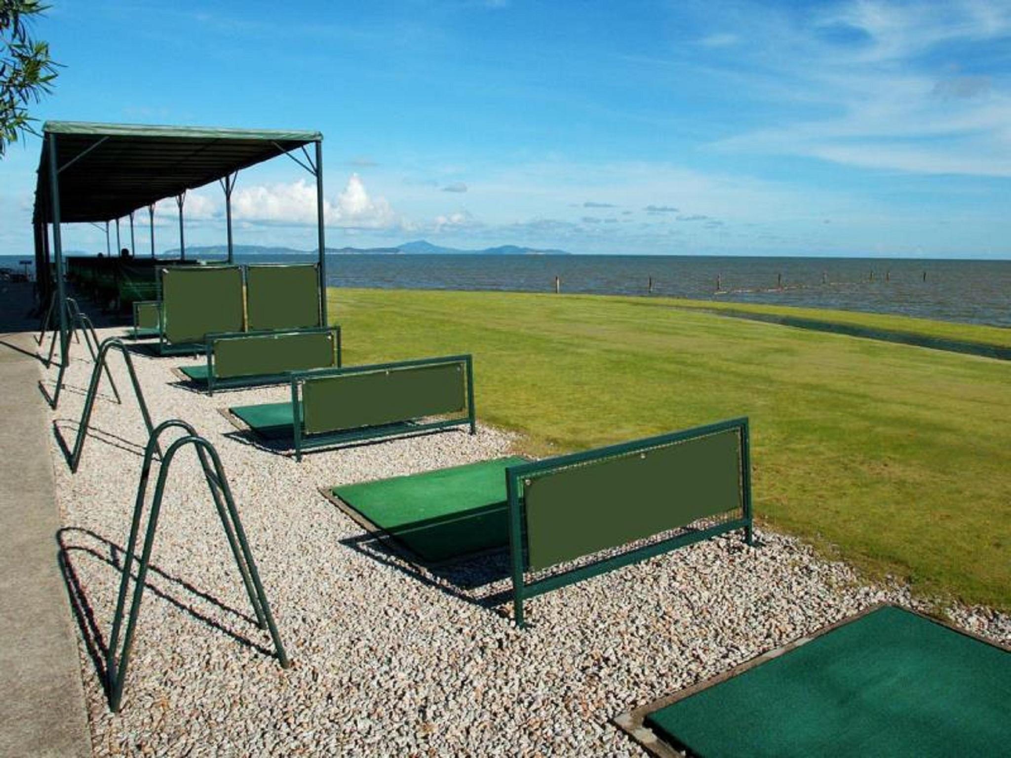 Grand Coloane Resort Makau Zewnętrze zdjęcie The driving range