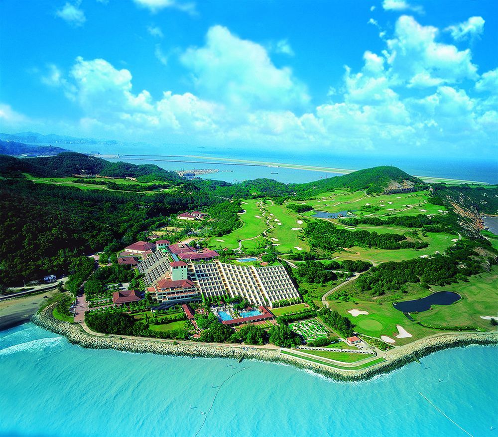 Grand Coloane Resort Makau Zewnętrze zdjęcie Aerial view of the resort